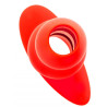 MK Toys Plug Tunnel Stretch Rouge Large 15 x 7cm